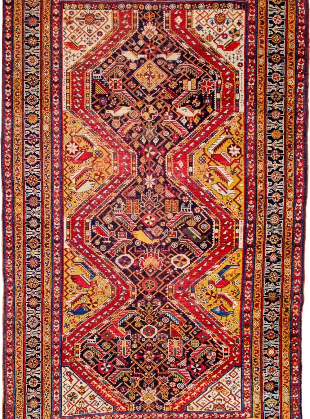 antique-khamseh-rug-chicken-fish-design.jpg