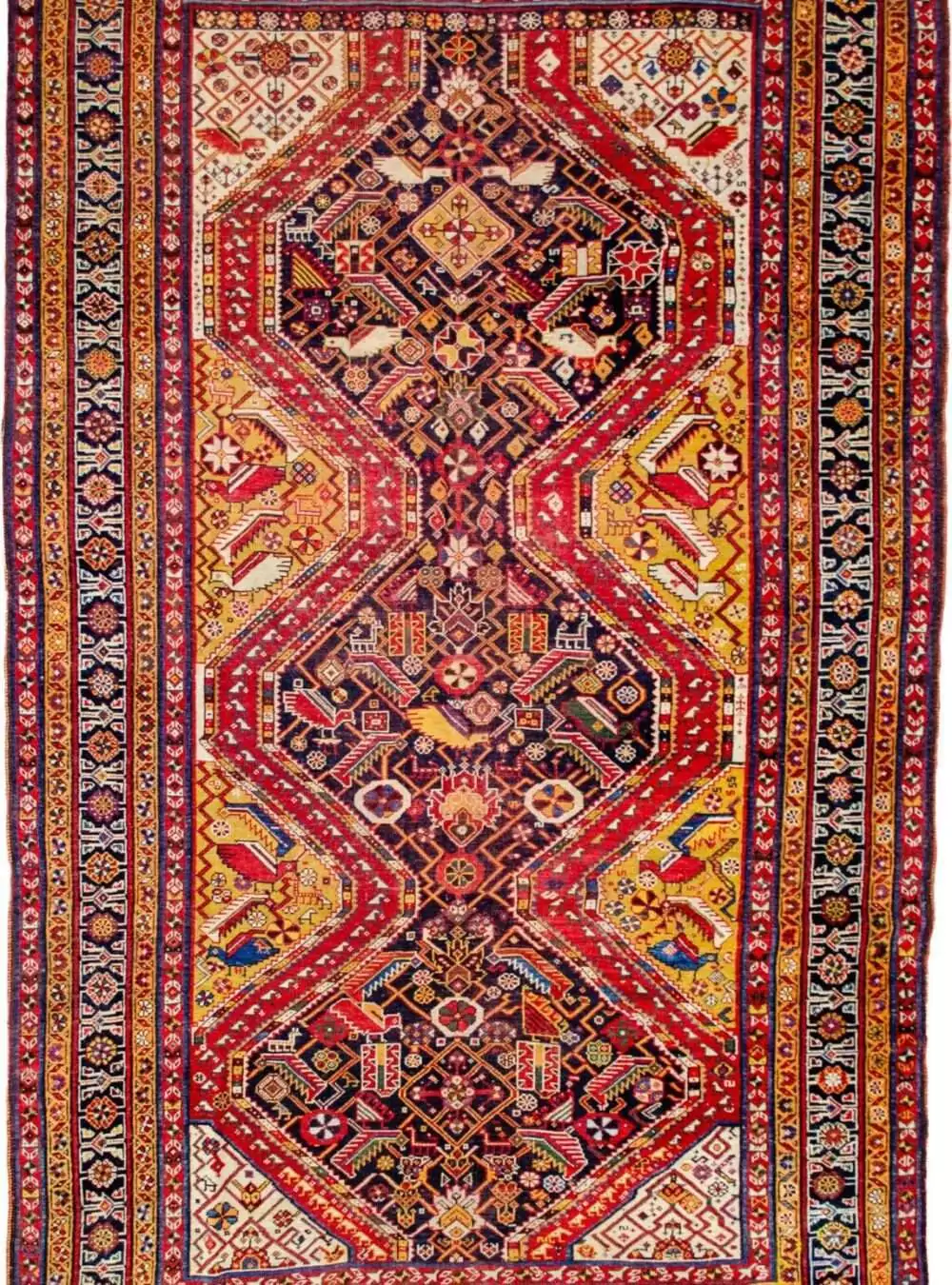 antique-khamseh-rug-chicken-fish-design.jpg