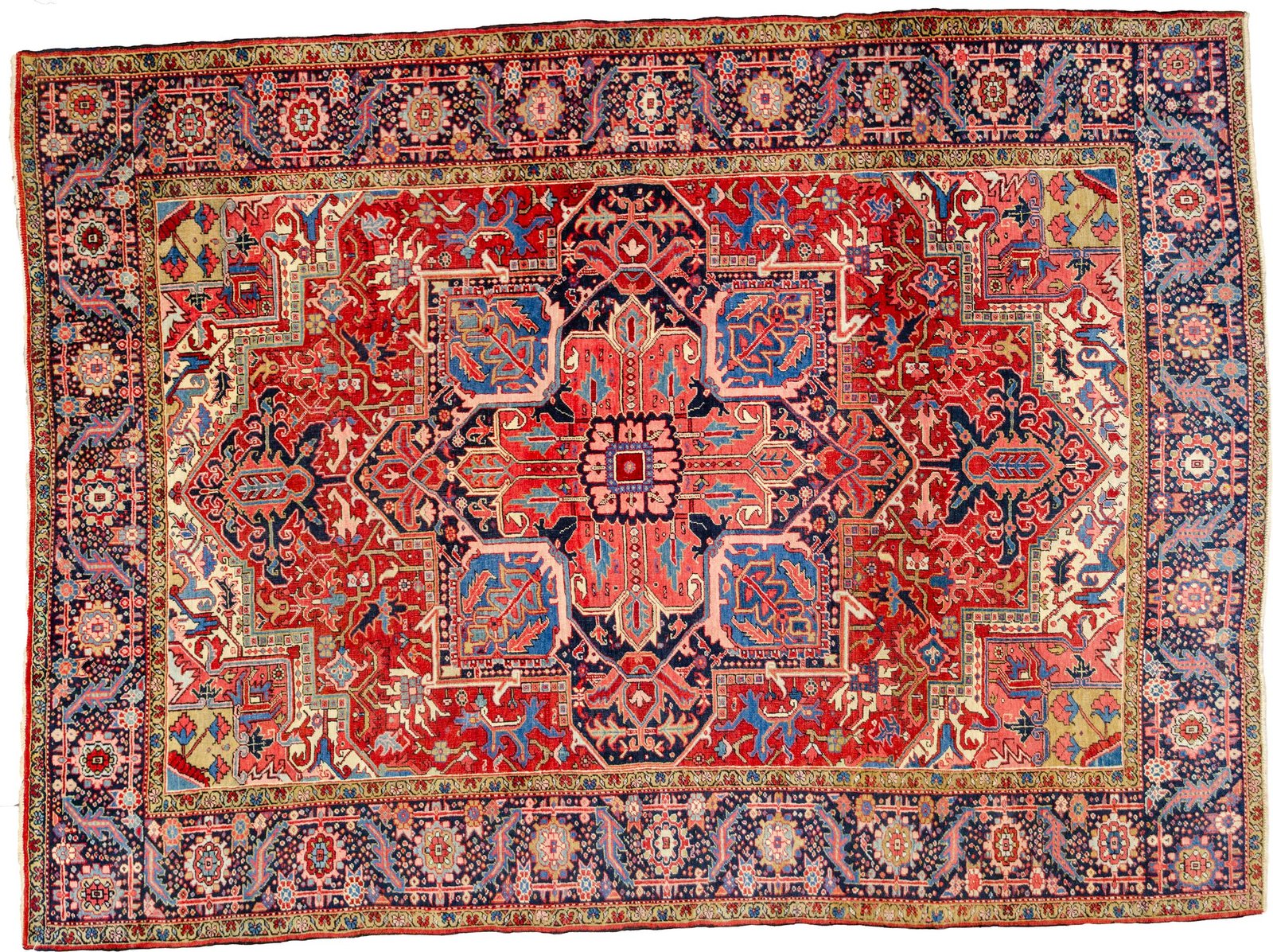 H392-Heriz-250x261cm jewel-tone-persian-heriz-rug-pink-mustard.jpg