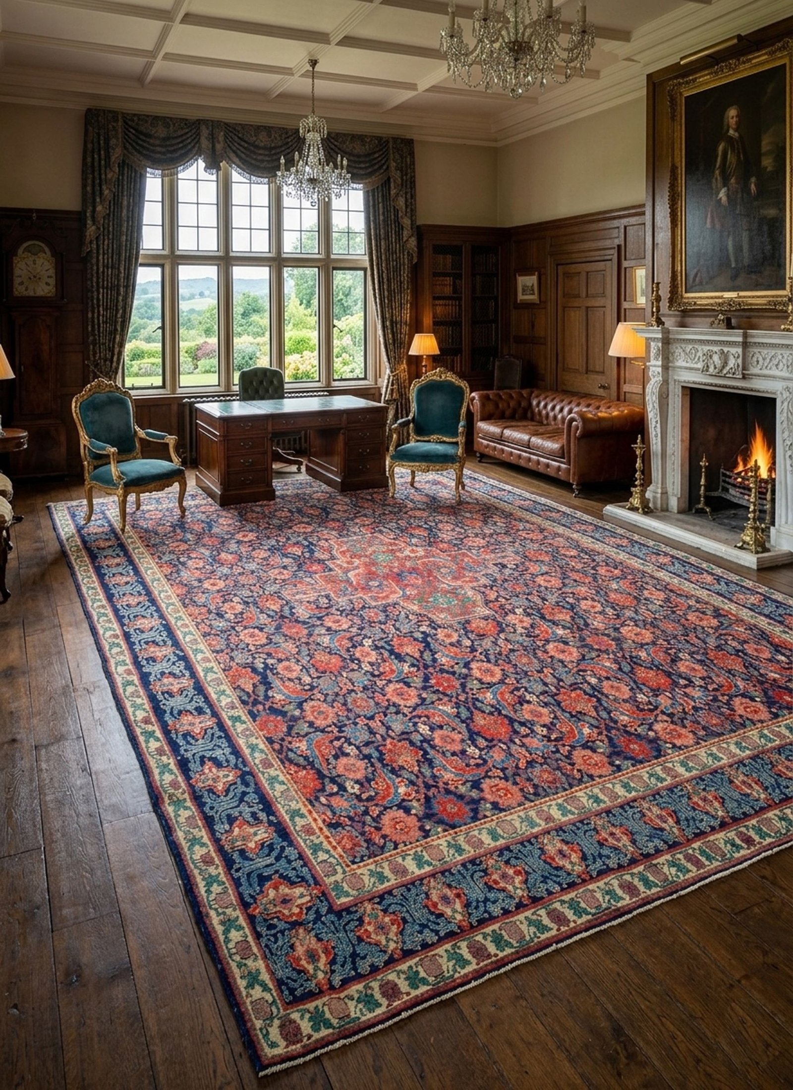 H393-Senneh-348x274cm-mock fine-weave-low-pile-senneh-herati-rug.jpg