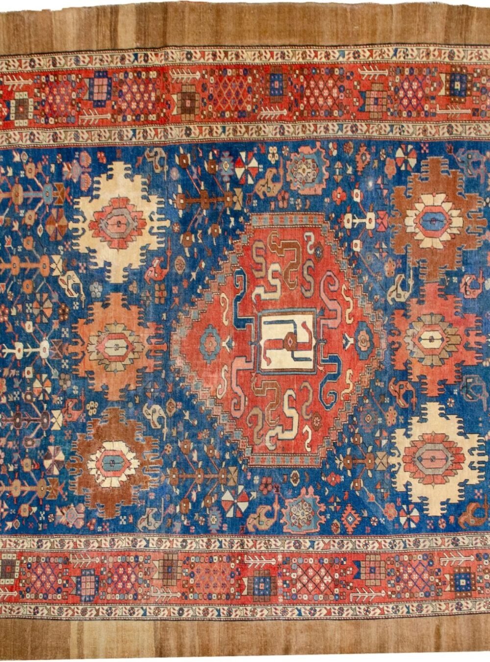 H395-Bakhshaysh-347x268cm geometric-cloudband-medallion-persian-rug.jpg