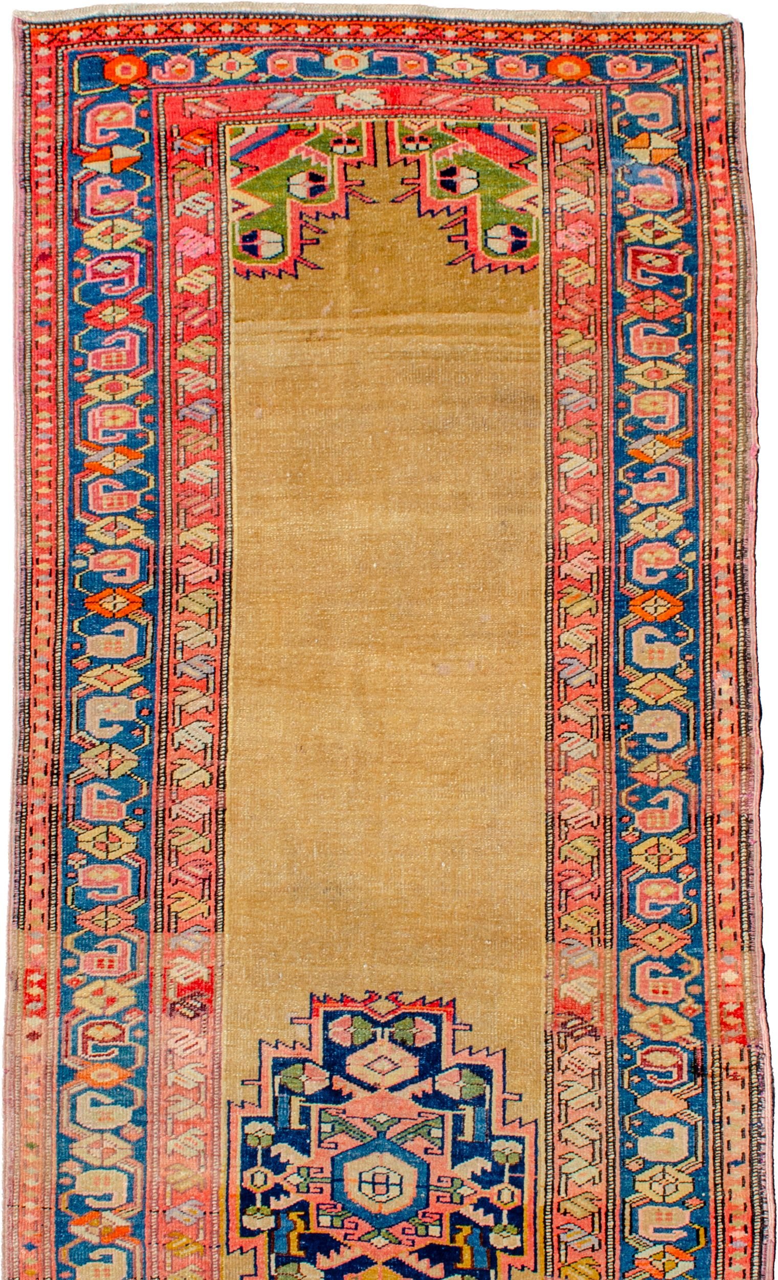 H396-Close-up geometric-navy-medallion-persian-runner.jpg