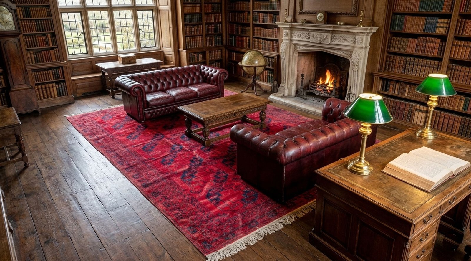 H397-Aktche-434x265cm-mock three-row-elephant-foot-design-rug.jpg