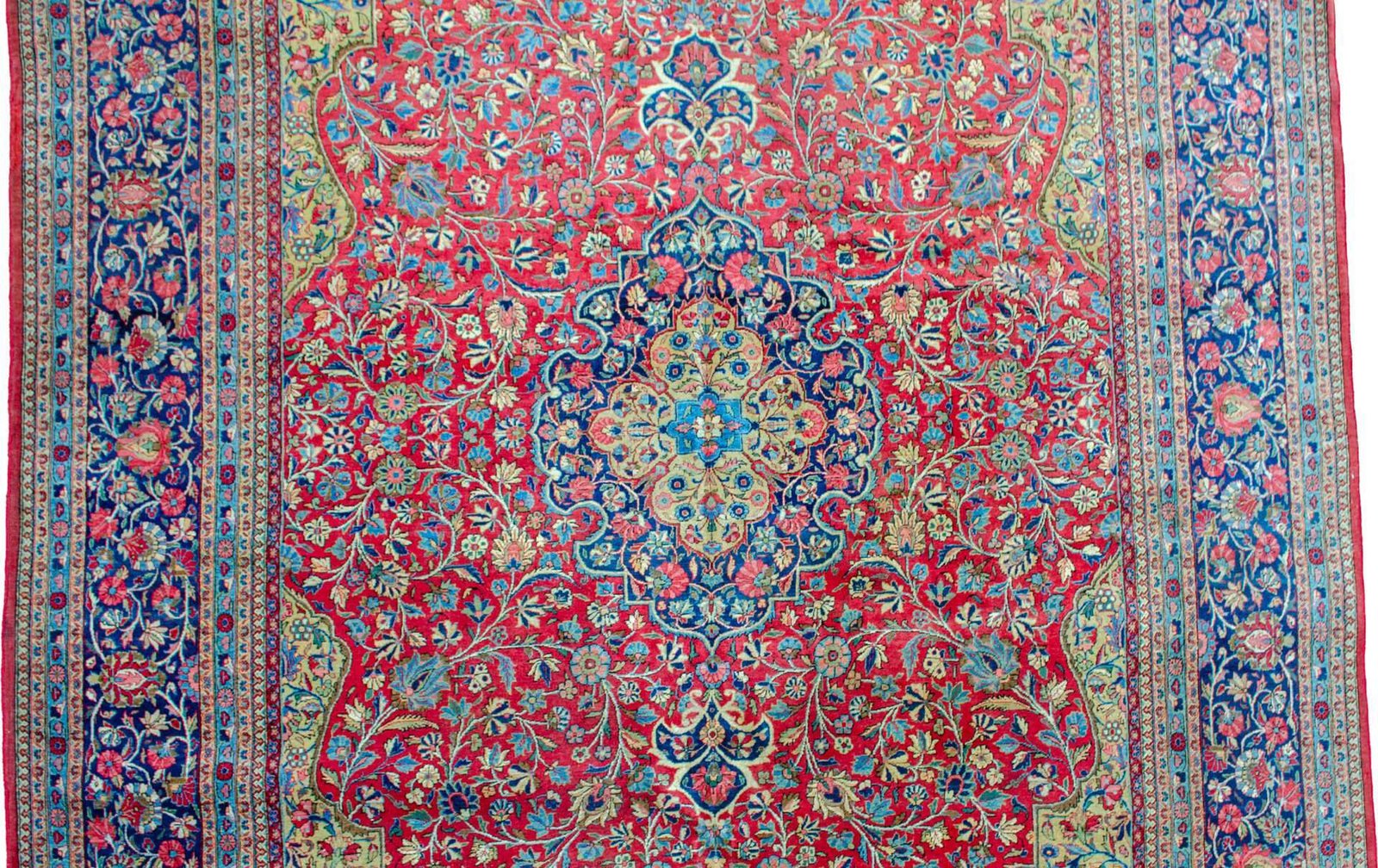 H409-Close-up1 swirling-floral-red-ground-qazvin-rug.jpg