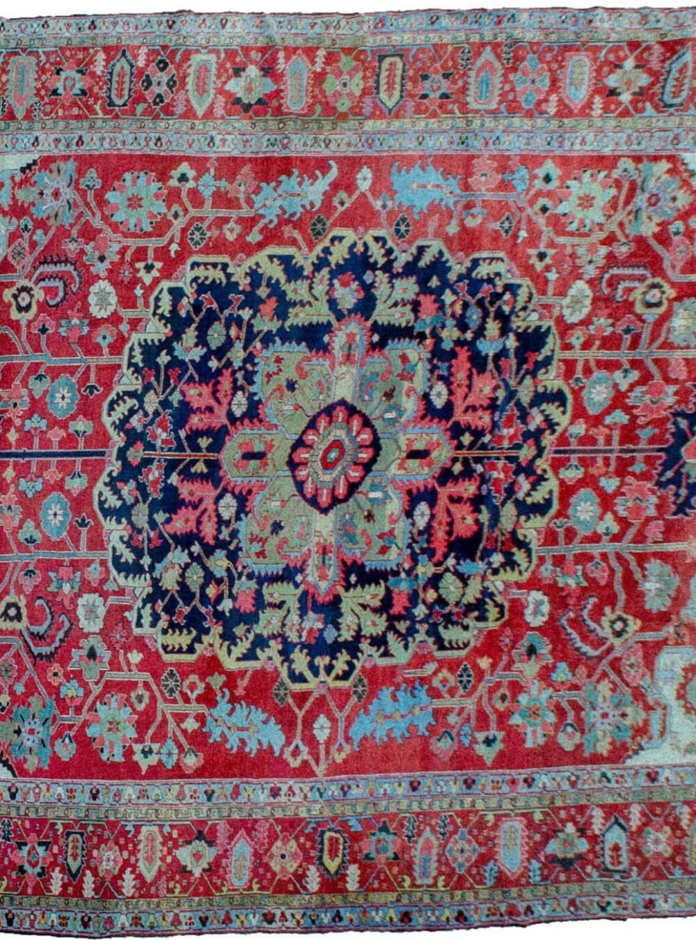 M408-Heriz-557x360cm nested-green-medallion-heriz-rug.jpg